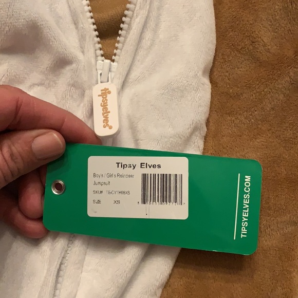 Tipsy elves Rudolph onesie youth xs - Picture 5 of 5